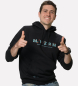 Preview: cozy hoodie "MPZPM" black