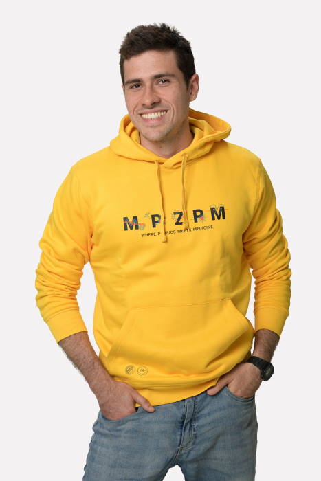 Preview: cozy hoodie "MPZPM" yellow