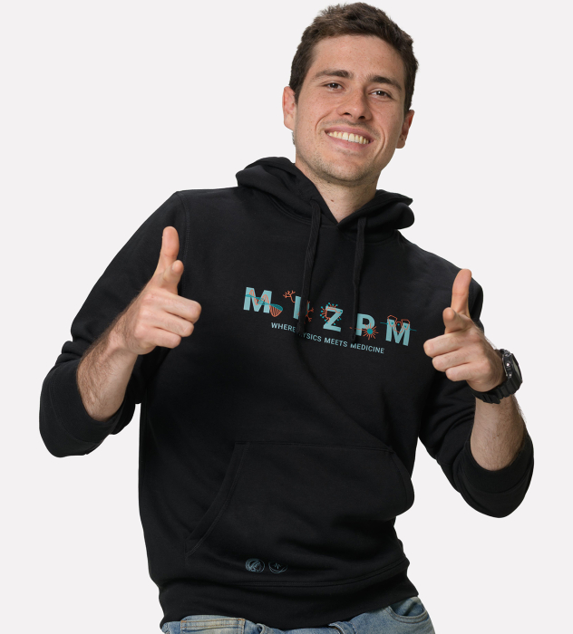 cozy hoodie "MPZPM" black