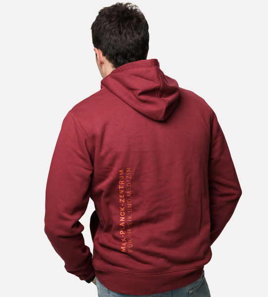 cozy hoodie "MPZPM" burgund