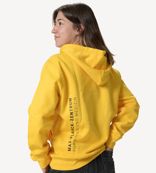 cozy hoodie "MPZPM" yellow